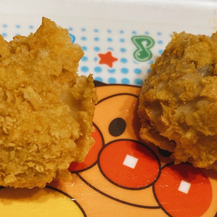離乳食 後期 コーンフレークとバナナの手掴みボール レシピ 作り方 By jy 楽天レシピ 離乳食 後期 コーンフレークとバナナの手掴みボール レシピ 作り方 By jy 楽天レシピ